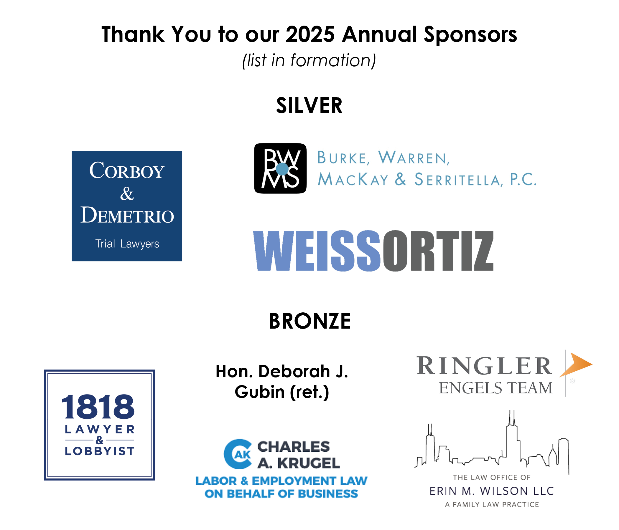 20250130 Annual Sponsors